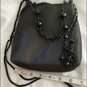 Valerie Steven’s black  dress bag